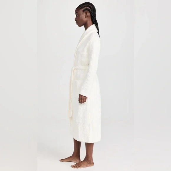 NWT Barefoot Dreams Eco CozyChic Ribbed Robe Sz 1 (US S)